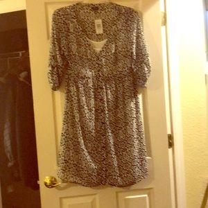 Torrid Black and white dress